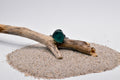 Seeglas Ring Edelstahl