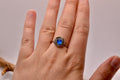 Seeglas Resin Ring Edelstahl
